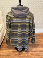 ASCEND Button-up Hoodie- Consigned with VARDO Vintage & Valuables vvvardo.ca