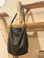 CELTIC KNOT design leather handbag- Consigned with VARDO Vintage & Valuables vvvardo.ca