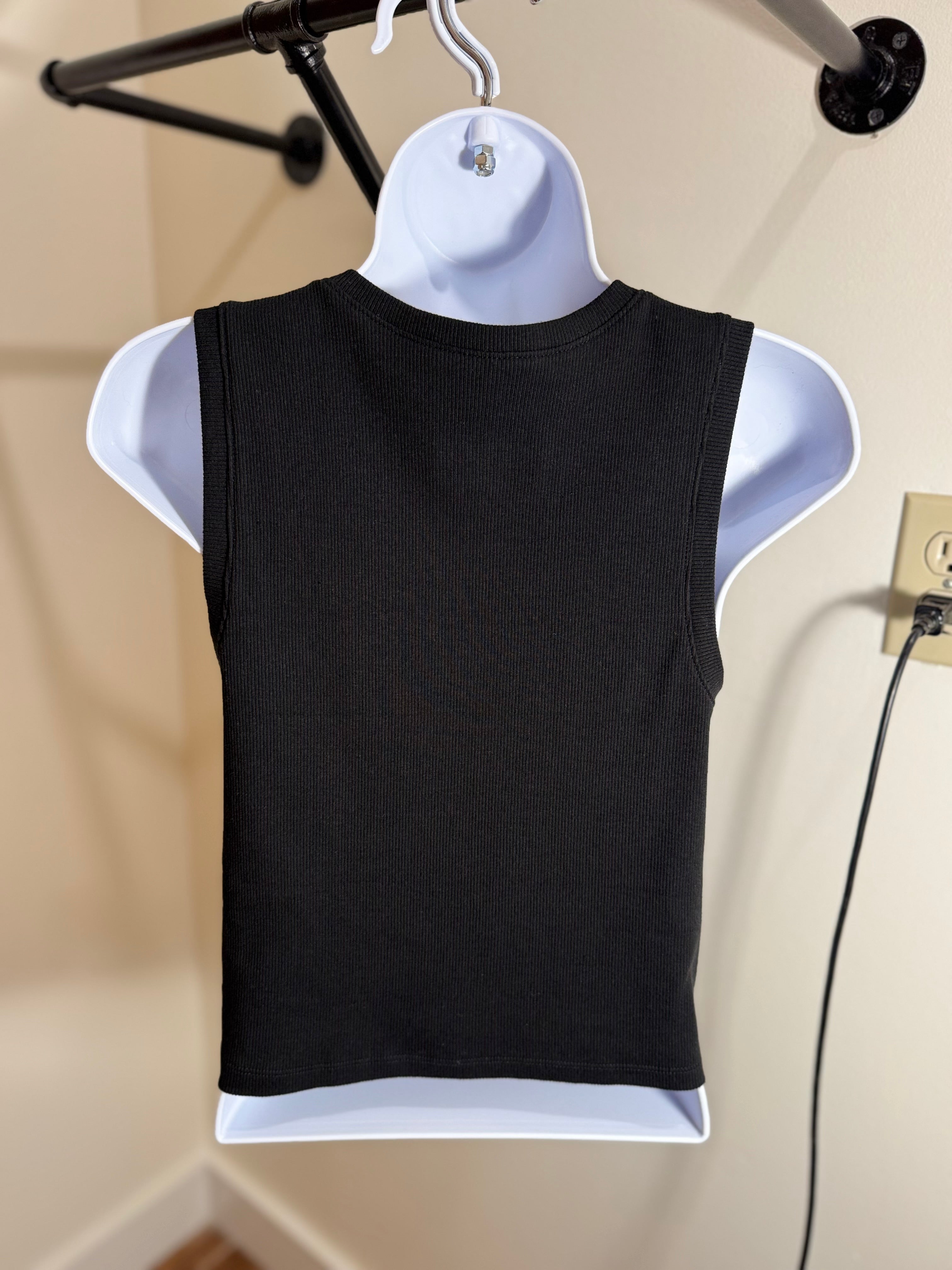 NOBO ribbed tank top- Consigned with VARDO Vintage & Valuables vvvardo.ca