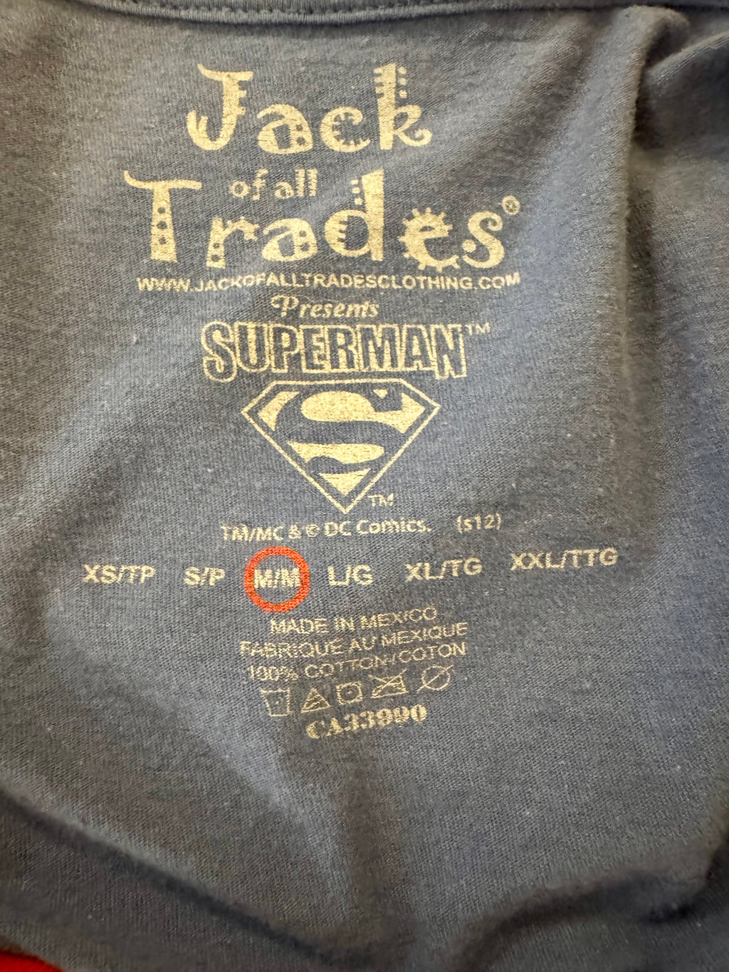 JACK OF ALL TRADES deep V-neck- Consigned with VARDO Vintage & Valuables vvvardo.ca