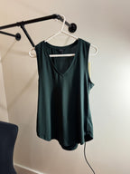 ECLIPSE- V-neck sleeveless top- Consigned with VARDO Vintage & Valuables vvvardo.ca