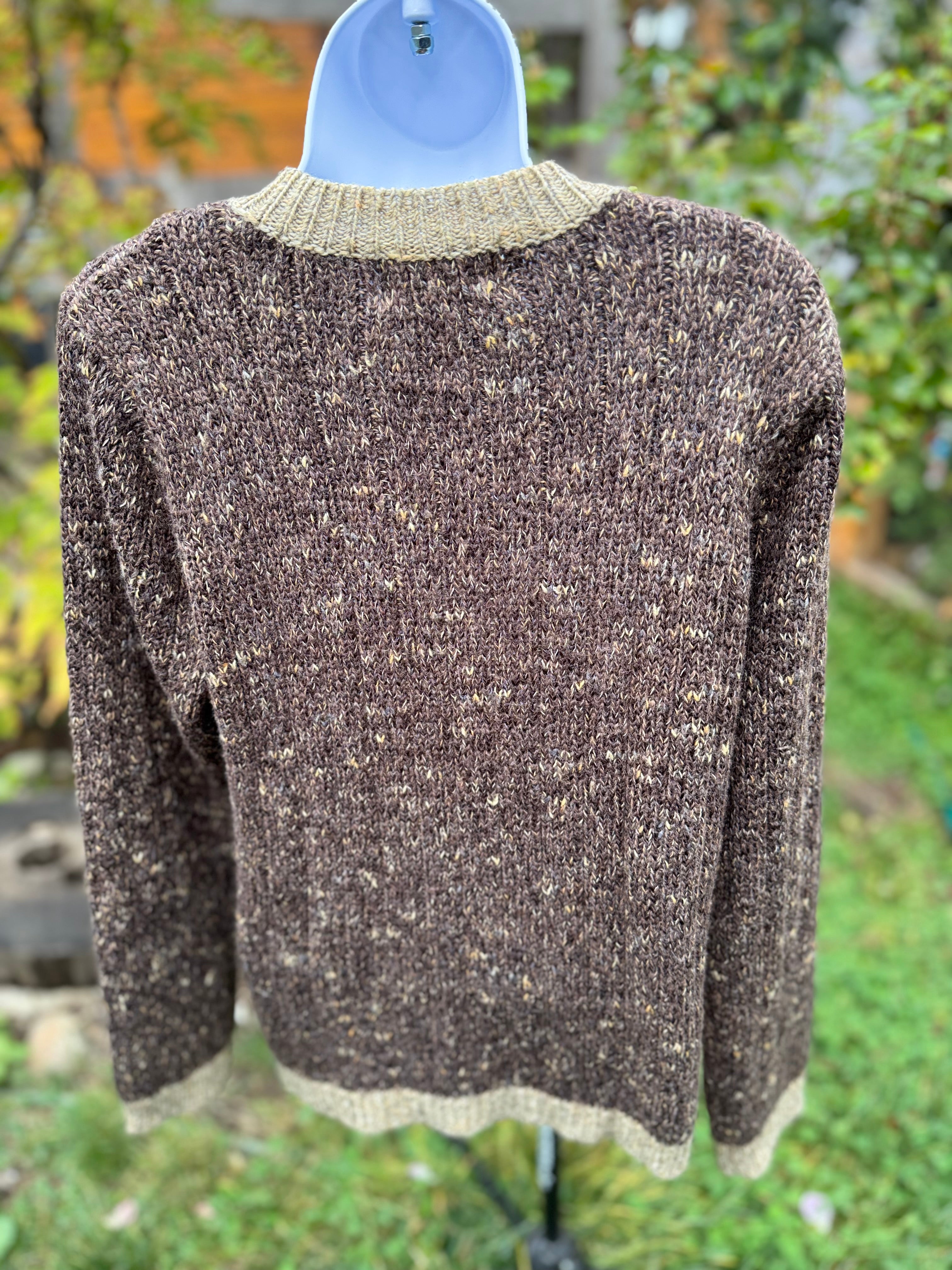 GRAFFITI: Grandma Core Vintage Cardigan Sweater - Consigned with VARDO Vintage & Valuables vvvardo.ca