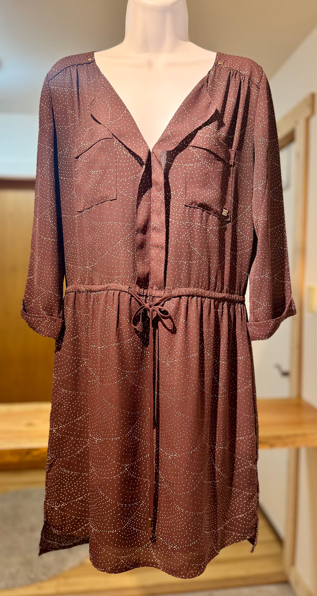 MONK & LOU dress- Consigned with VARDO Vintage & Valuables vvvardo.ca