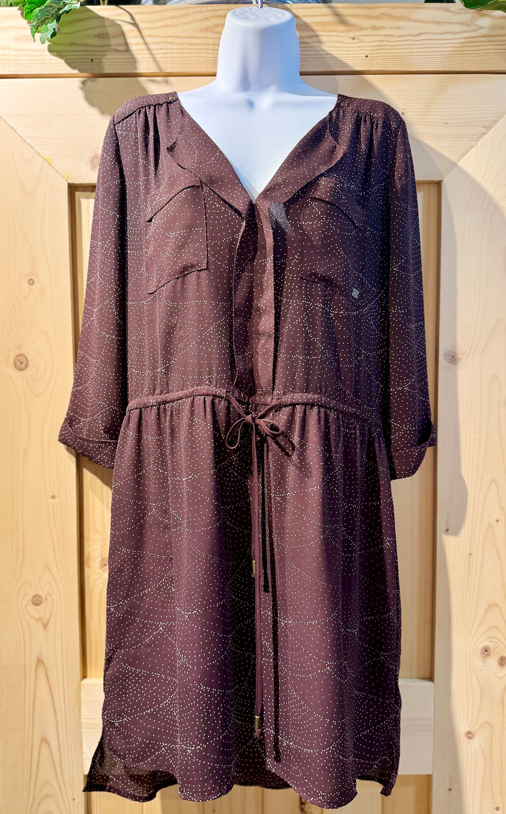 MONK & LOU dress- Consigned with VARDO Vintage & Valuables vvvardo.ca