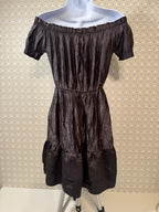 OFF THE SHOULDER Dress - Consigned with VARDO Vintage & Valuables vvvardo.ca