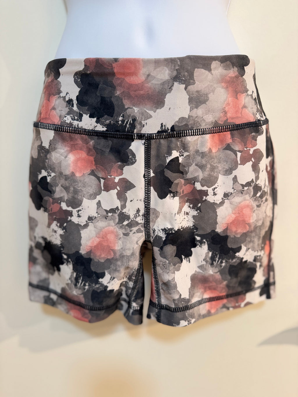 Athletic Works Grey Pink Bike Shorts