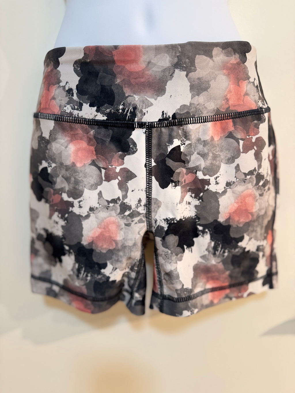 Athletic Works Grey Pink Bike Shorts
