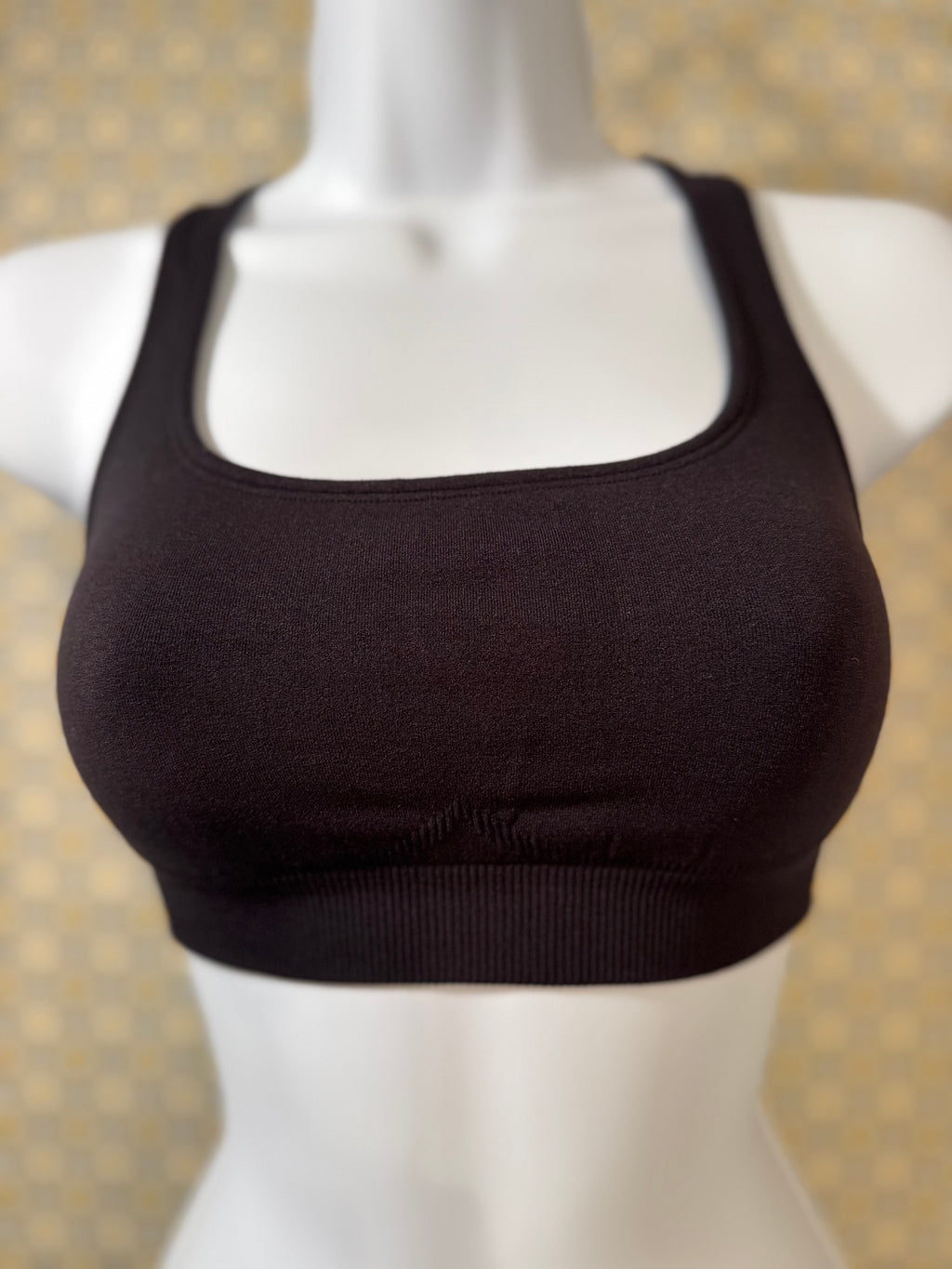 Black Sports Bra - Athletic Wear