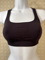 Black Sports Bra - Athletic Wear