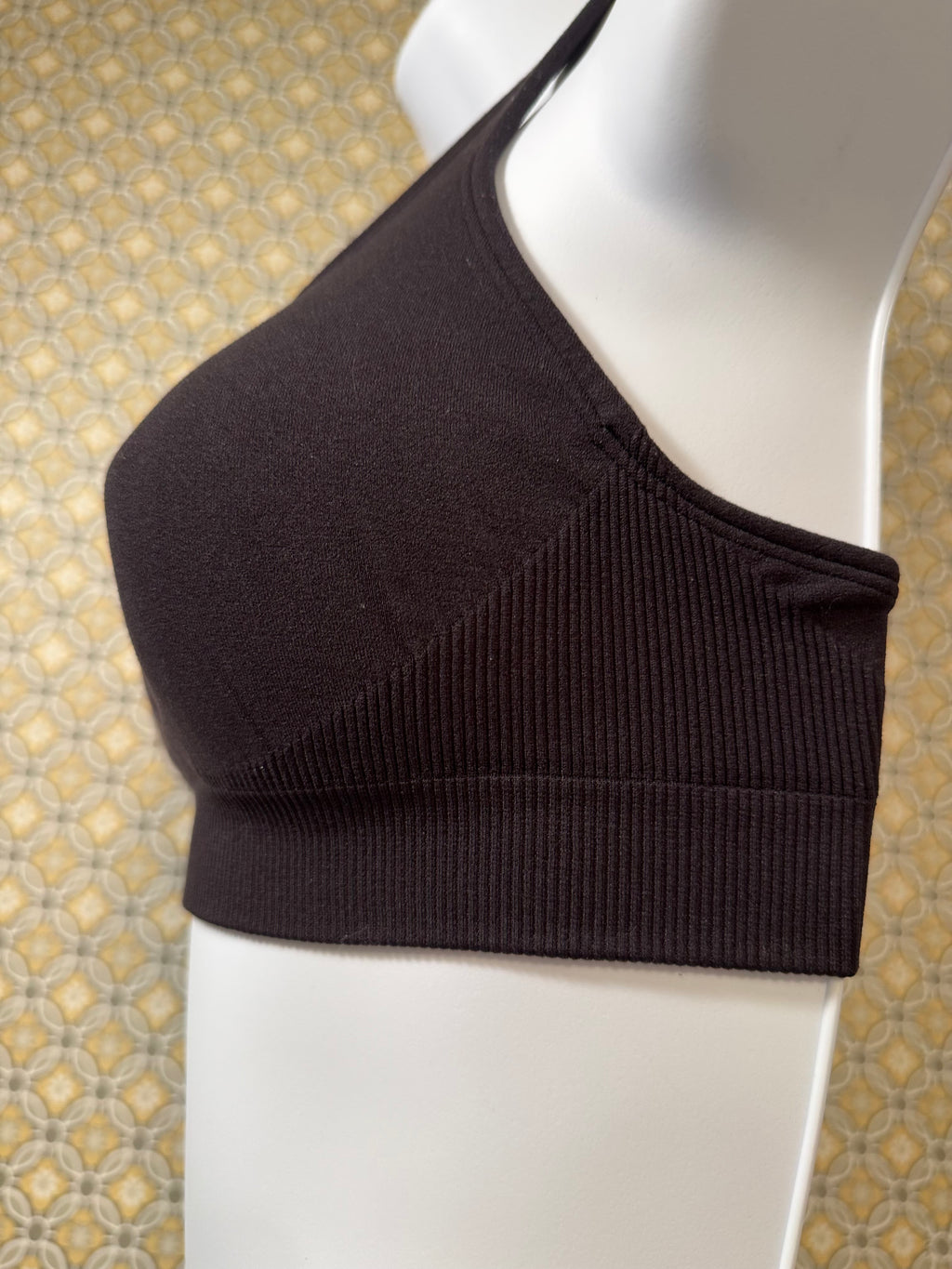 Black Sports Bra - Athletic Wear