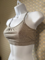 Yoga Grey Sports Bra - Racer Back