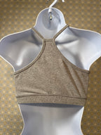 Yoga Grey Sports Bra - Racer Back