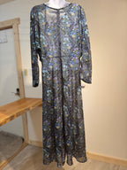 ROPER Long Sleeve Sheer Dress - Consigned with VARDO Vintage & Valuables vvvardo.ca