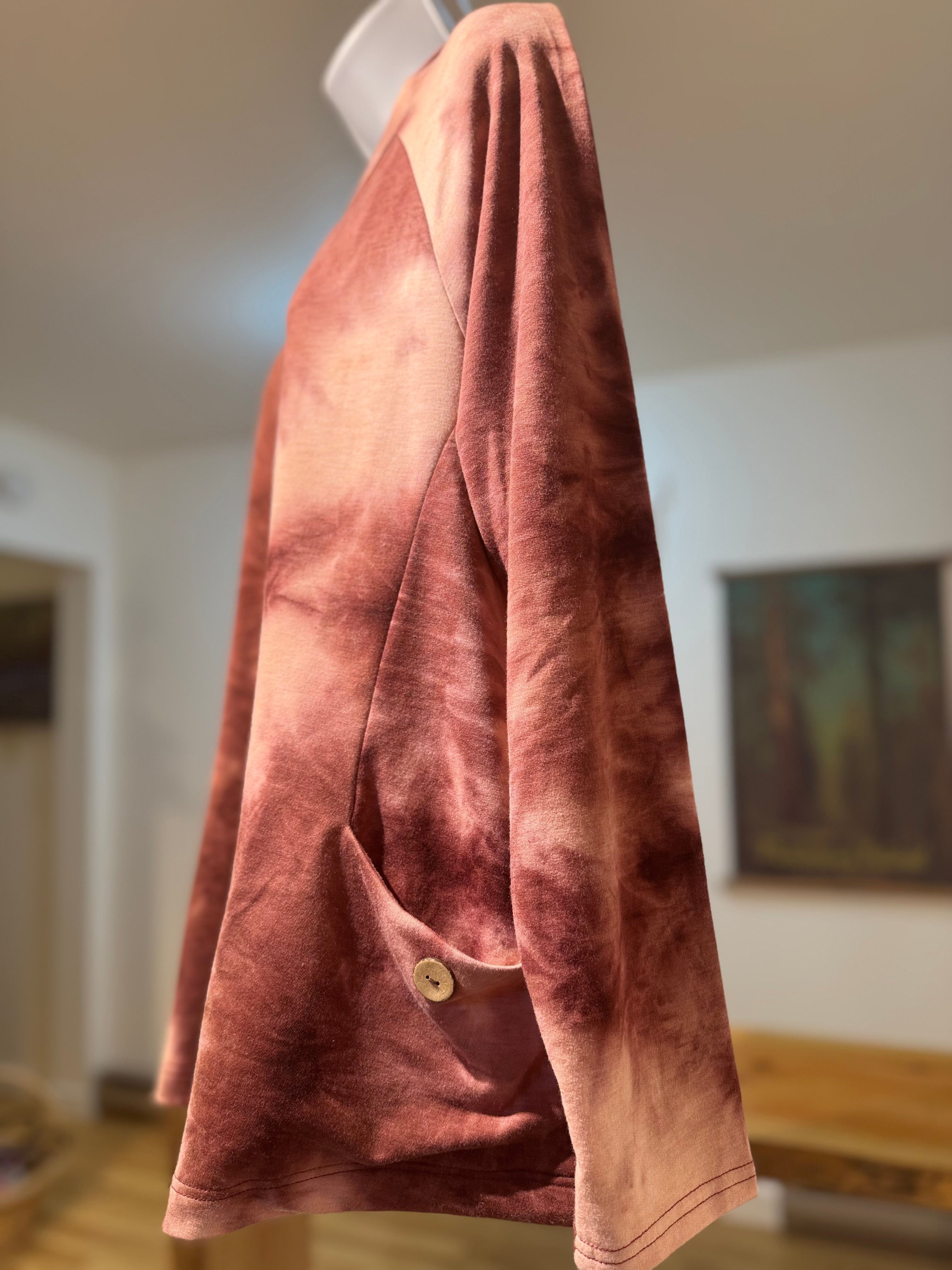 MONNURO Tye Die Long Sleeve Top - Consigned with VARDO Vintage & Valuables vvvardo.ca