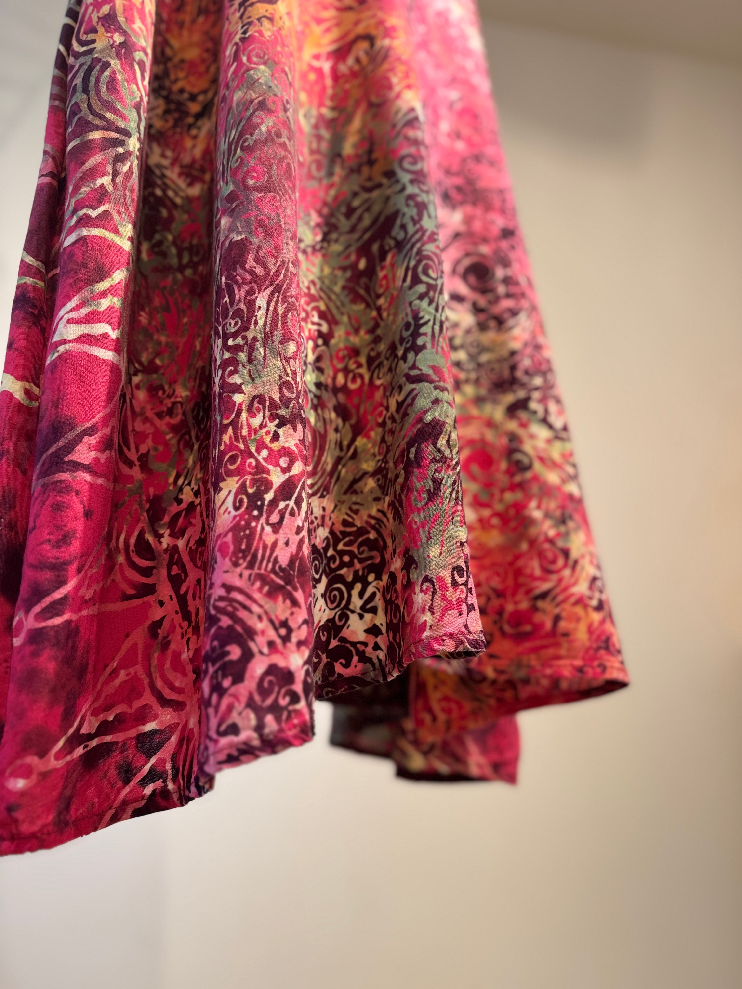 FENGY BATIK Dress - Consigned with VARDO Vintage & Valuables vvvardo.ca