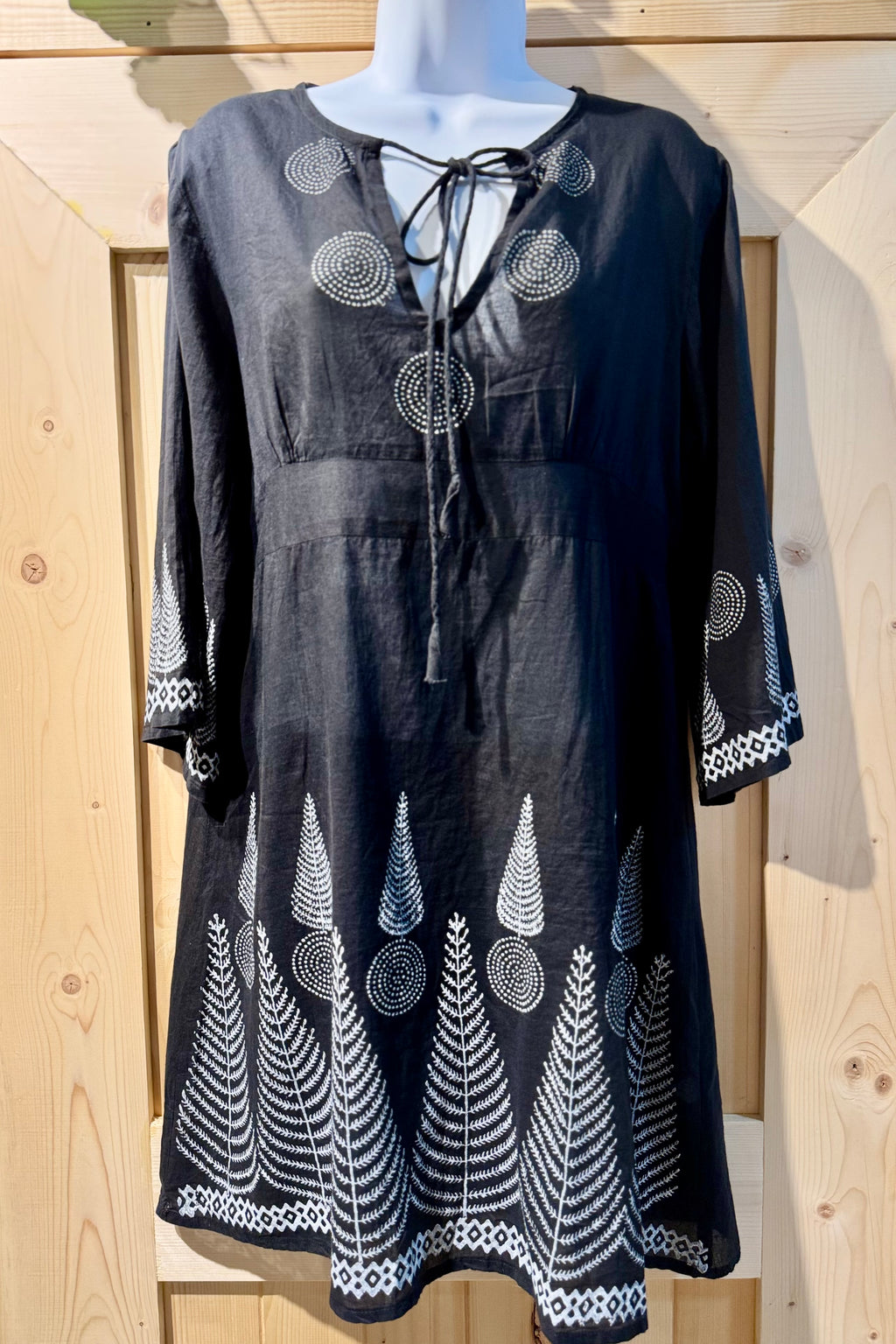 AGENDA Sheer Cover Up Dress - Consigned with VARDO Vintage & Valuables vvvardo.ca
