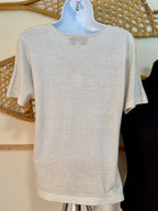 CARTOON Silver Sparkle Sweater - Consigned with VARDO Vintage & Valuables vvvardo.ca