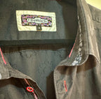 7 DOWNIE ST Button Down Flower Men's Dress Shirt - Consigned with VARDO Vintage & Valuables vvvardo.ca