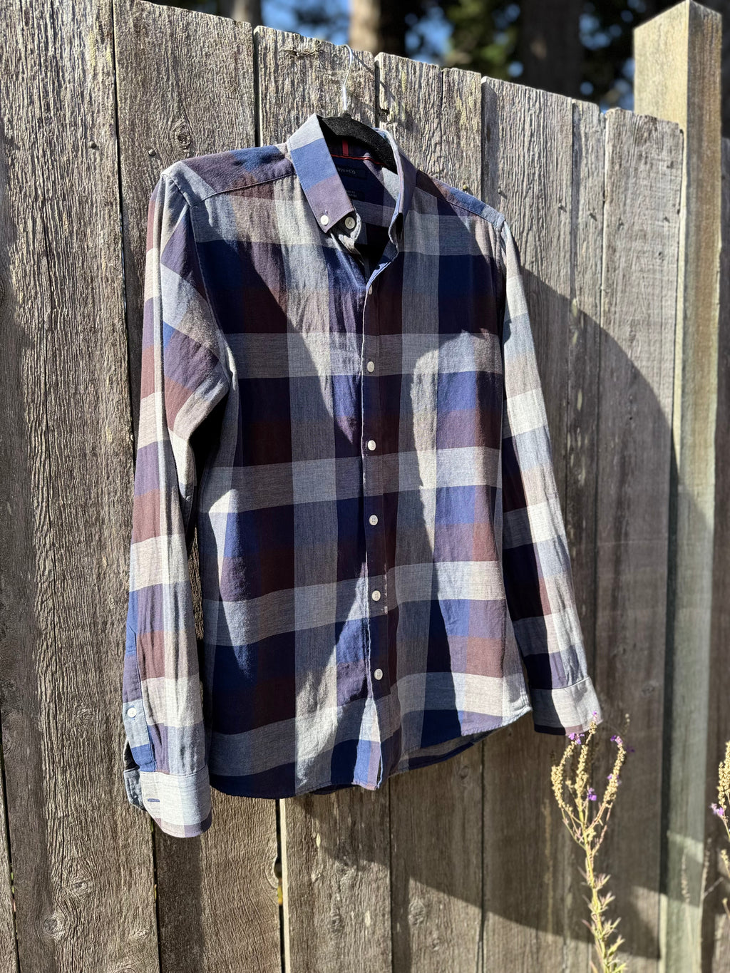 RW&C0 Button Up Plaid Shirt - Consigned with VARDO Vintage & Valuables vvvardo.ca