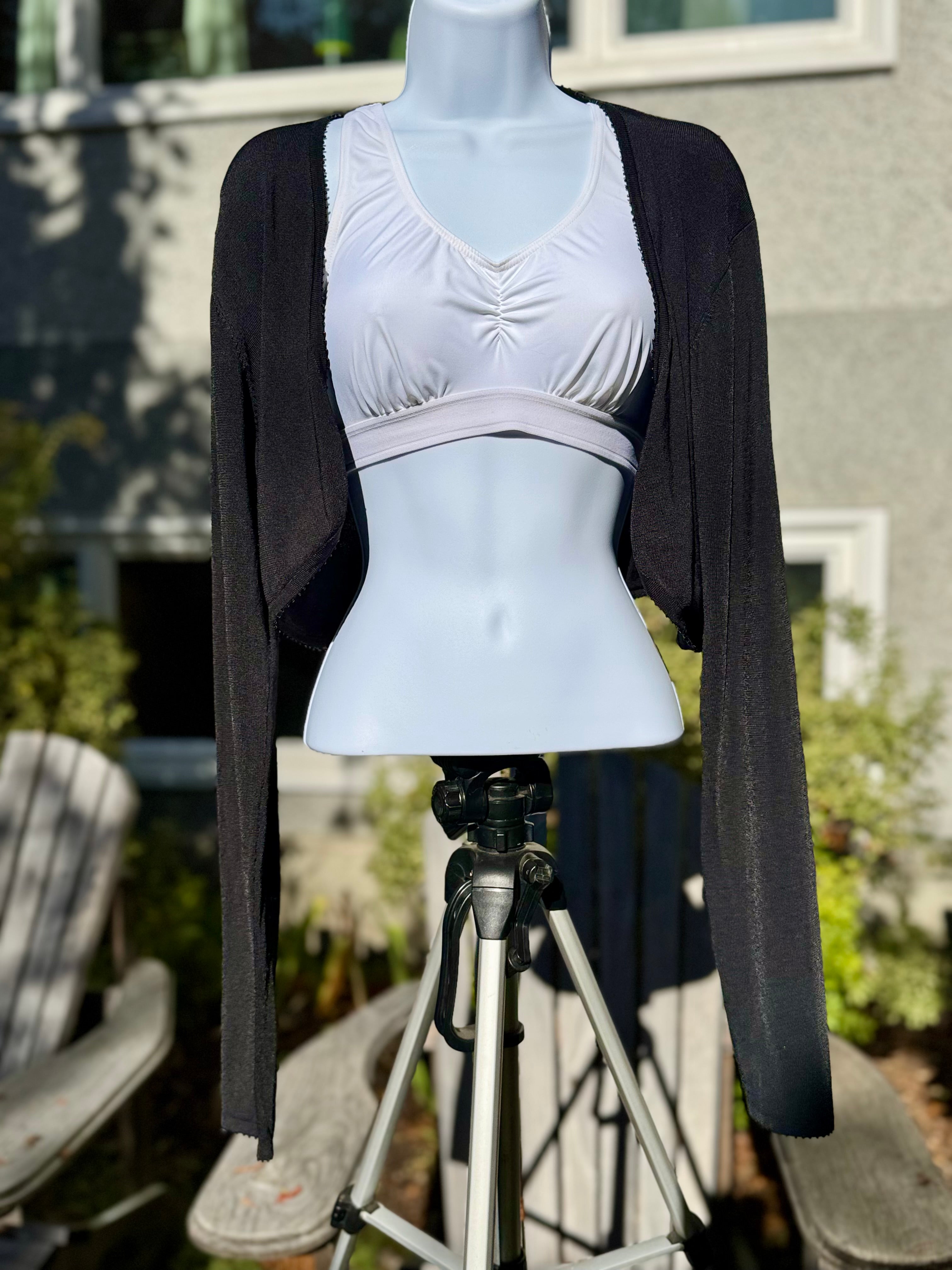 LONG TALL SALLY Bolero Shrug - Consigned with VARDO Vintage & Valuables vvvardo.ca