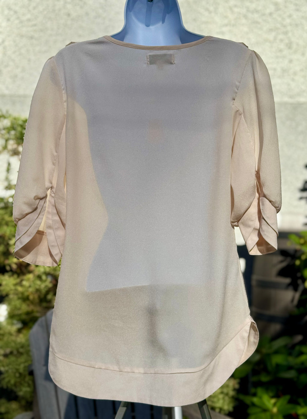 PAPILLON 3/4 Sleeve Blouse - Consigned with VARDO Vintage & Valuables vvvardo.ca
