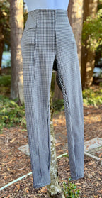ARDENE: High waisted houndstooth pencil pants - Consigned with VARDO Vintage & Valuables vvvardo.ca