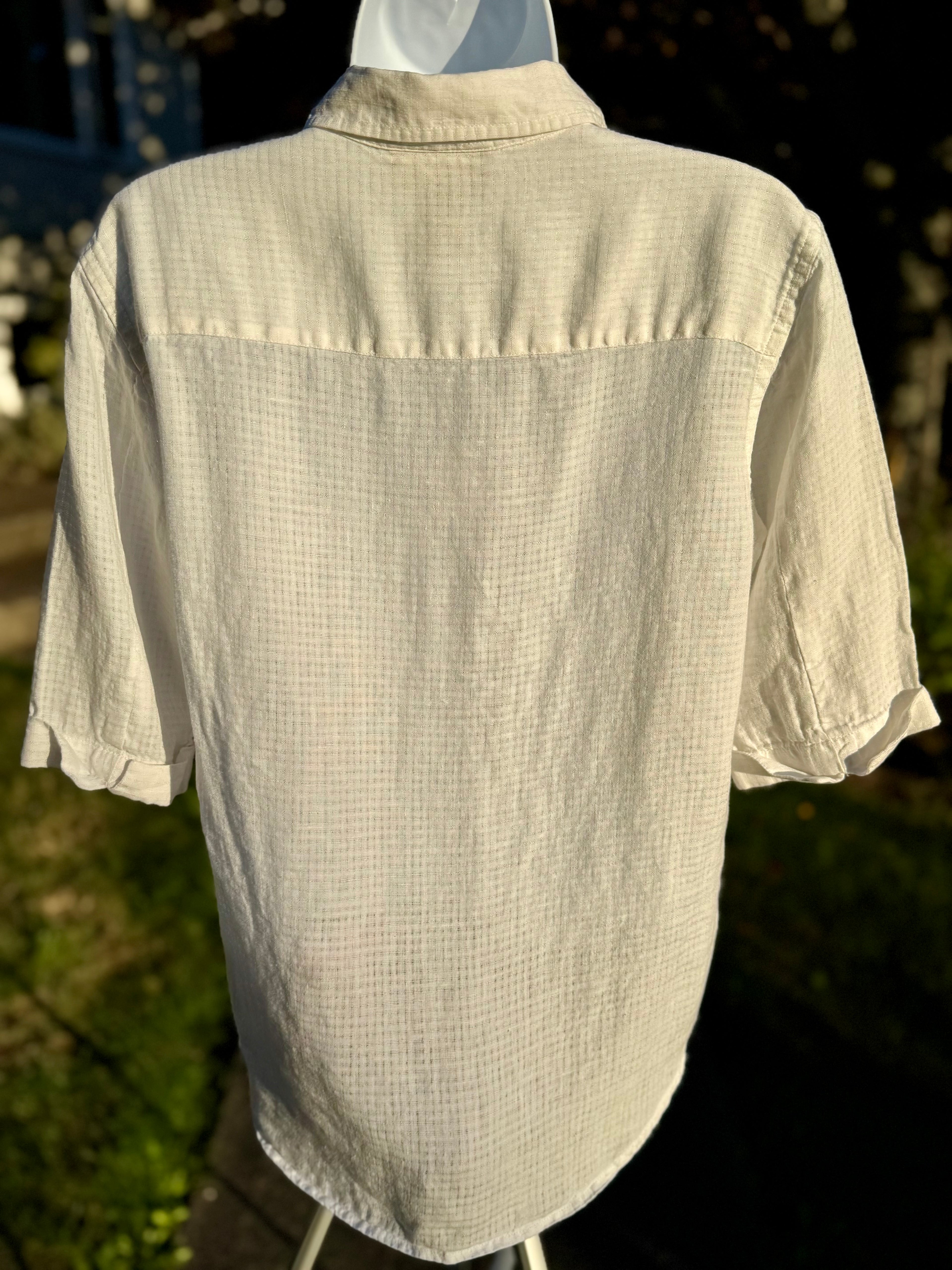 LAUREN RALPH LAUREN: Linen Shirt - Consigned with VARDO Vintage & Valuables vvvardo.ca