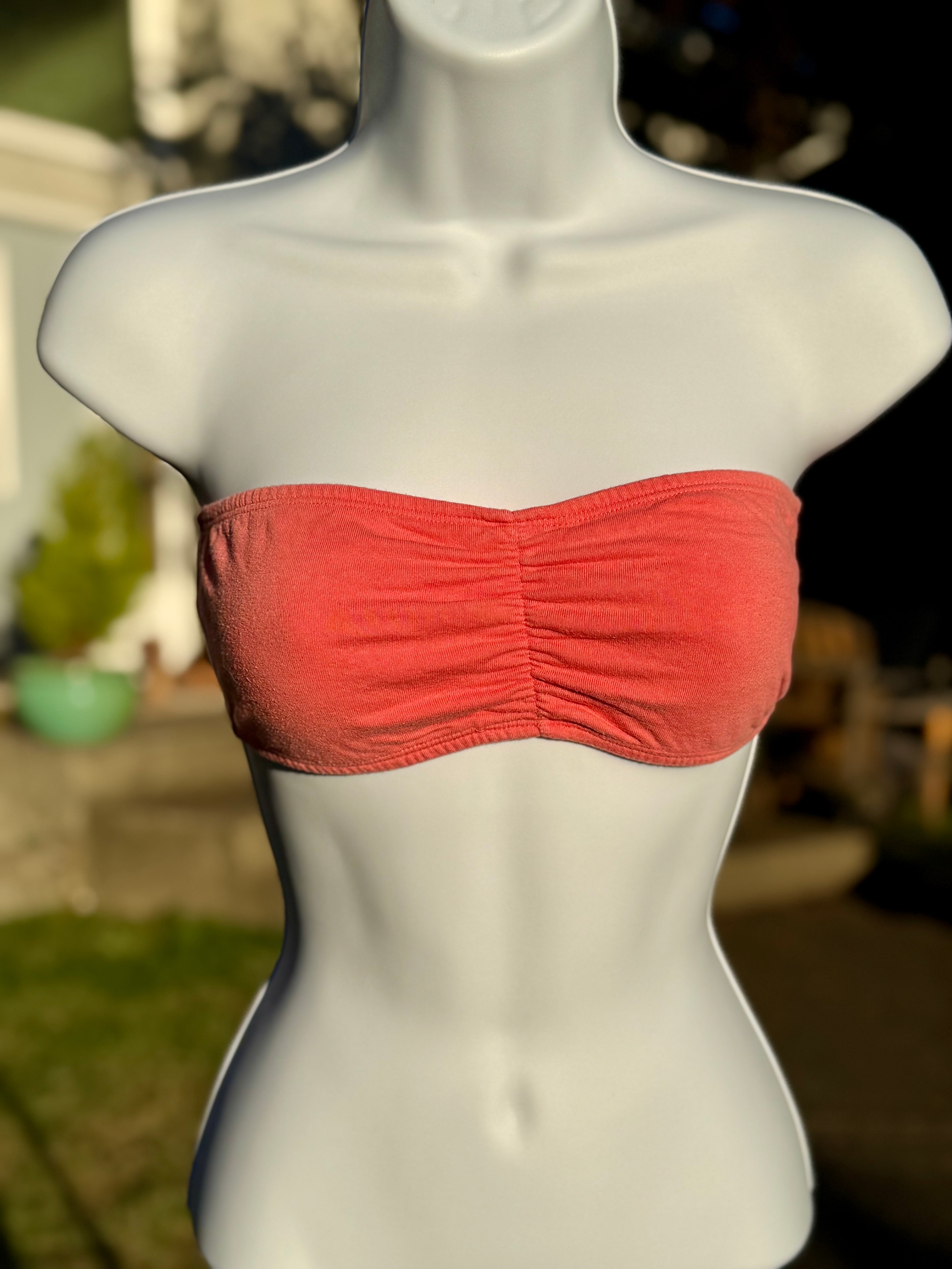 COTTON G21 TUBE TOP- Consigned with VARDO Vintage & Valuables vvvardo.ca