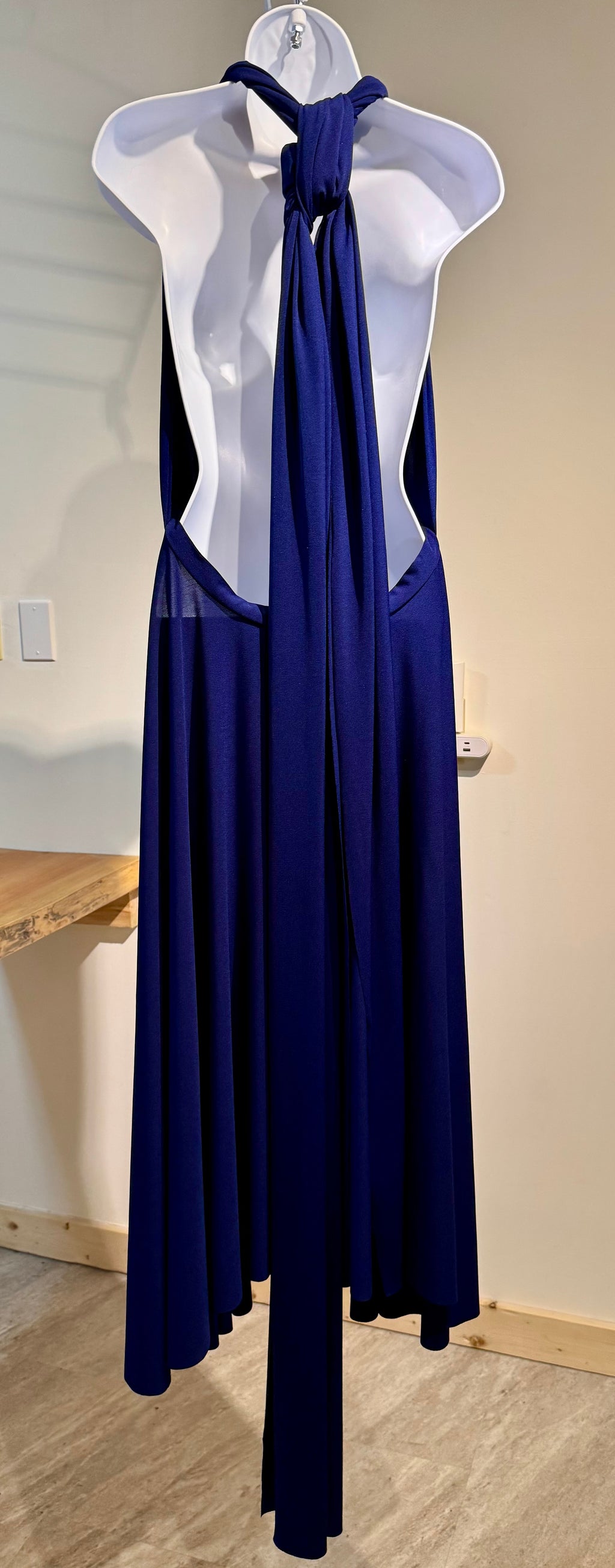 MODA INTERNATIONAL MULTI- WAY INFINITY DRESS- Consigned with VARDO Vintage & Valuables vvvardo.ca