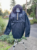 K-WAY Packable Quarter Zip Windbreaker Rain Jacket- Consigned with VARDO Vintage & Valuables vvvardo.ca
