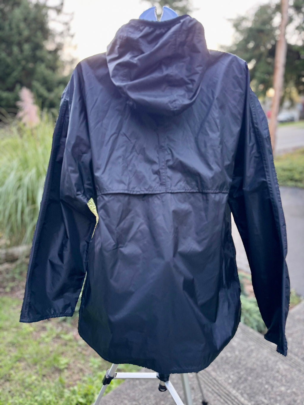 K-WAY Packable Quarter Zip Windbreaker Rain Jacket- Consigned with VARDO Vintage & Valuables vvvardo.ca