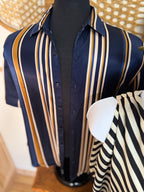 ZARA SHORT SLEEVE SHIRT- Consigned with VARDO Vintage & Valuables vvvardo.ca