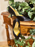 NINE WEST SATIN PUMPS- Consigned with VARDO Vintage & Valuables vvvardo.ca