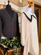 MINA UK DRESS- Consigned with VARDO Vintage & Valuables vvvardo.ca