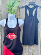 DRAMA QUEEN RACER-BACK TANK TOP- Consigned with VARDO Vintage & Valuables vvvardo.ca