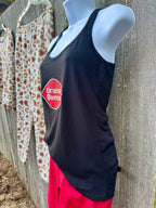 DRAMA QUEEN RACER-BACK TANK TOP- Consigned with VARDO Vintage & Valuables vvvardo.ca