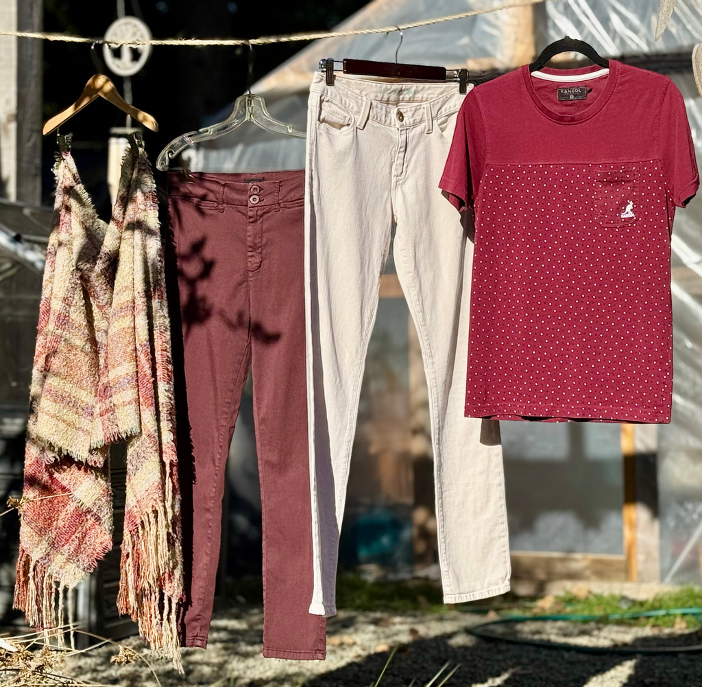 TAILOR MADE COLOURED JEANS - Consigned with VARDO Vintage & Valuables vvvardo.ca