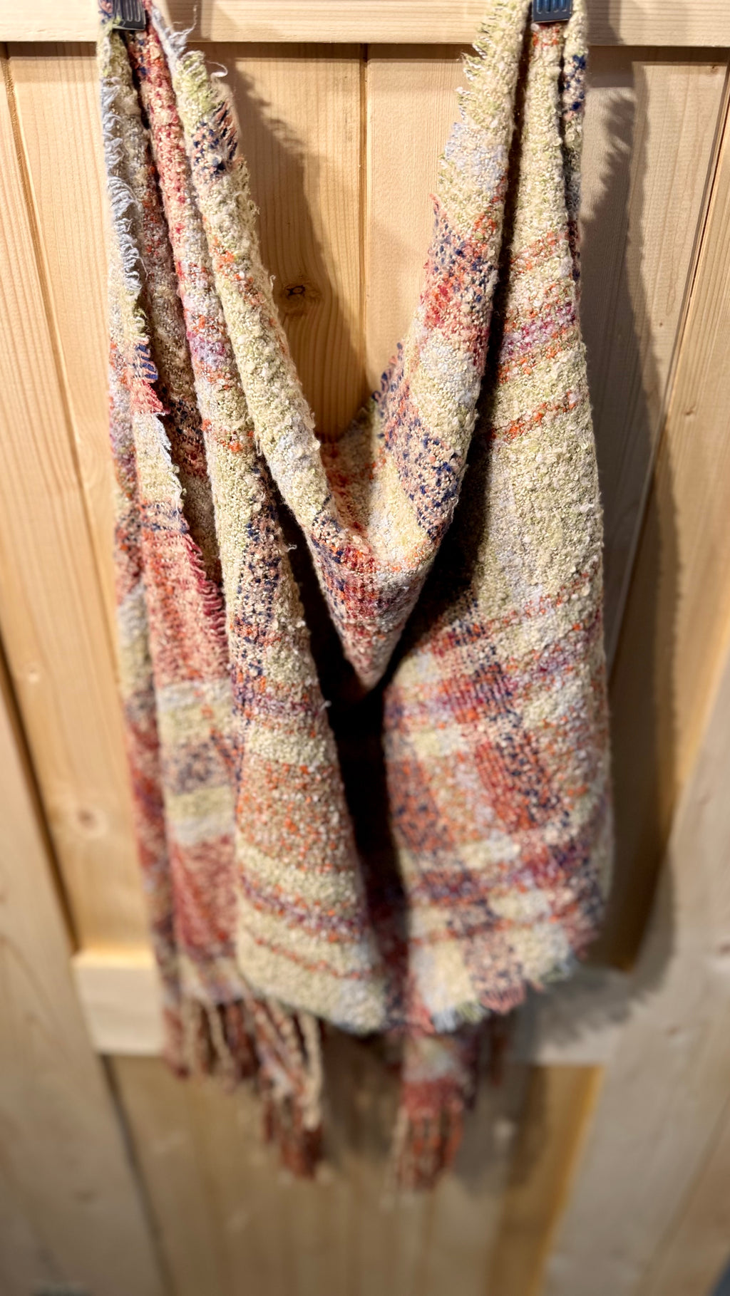 DENVER HAYES shawl or scarf- Consigned with VARDO Vintage & Valuables vvvardo.ca