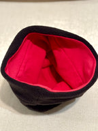 BLACK COZY TOQUE- Consigned with VARDO Vintage & Valuables vvvardo.ca