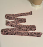 PAISLEY PRINT ribbon/scarf/belt - Consigned with VARDO Vintage & Valuables vvvardo.ca