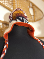 REVERSIBLE TOQUE WITH EAR FLAPS- Consigned with VARDO Vintage & Valuables vvvardo.ca