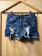 BLUENOTES JEAN SHORTS- Consigned with VARDO Vintage & Valuables vvvardo.ca