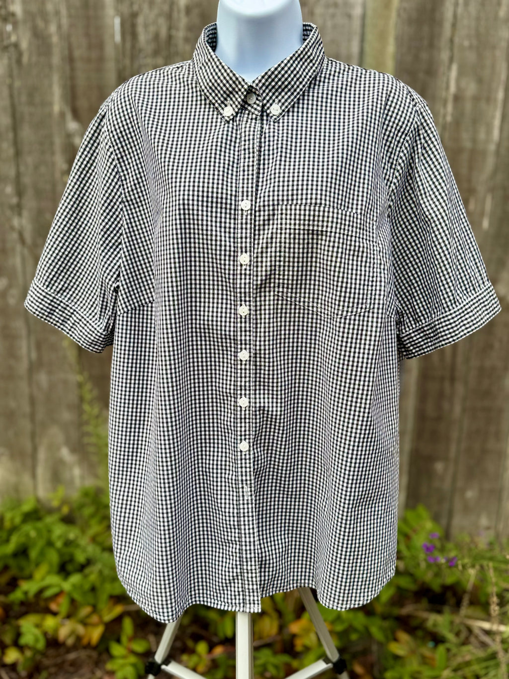 NYGARD GINGHAM TOP - Consigned with VARDO Vintage & Valuables vvvardo.ca