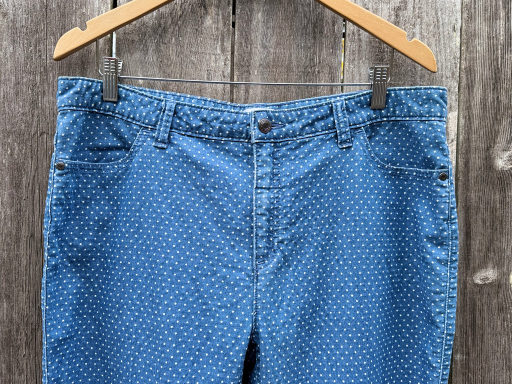 NORTHERN REFLECTIONS POLKA DOT PANTS - Consigned with VARDO Vintage & Valuables vvvardo.ca