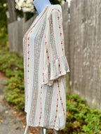 VEVERET BOHO TASSEL BLOUSE - Consigned with VARDO Vintage & Valuables vvvardo.ca