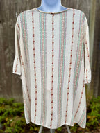 VEVERET BOHO TASSEL BLOUSE - Consigned with VARDO Vintage & Valuables vvvardo.ca
