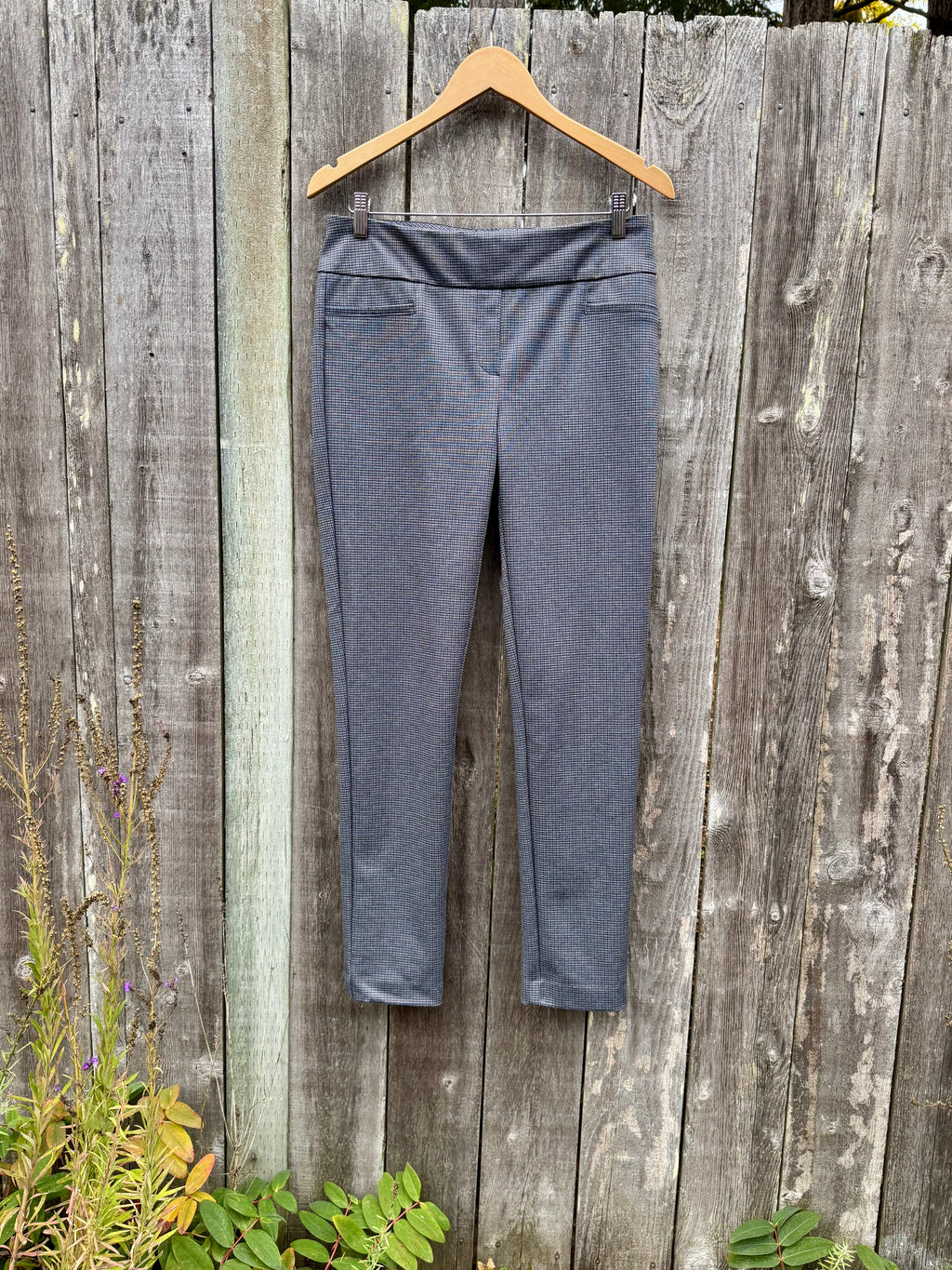 DALIA HOUNDSTOOTH PANTS- Consigned with VARDO Vintage & Valuables vvvardo.ca