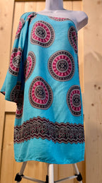 CAROLINA LOPEZ ASYMMETRICAL ETHNIC DRESS - Consigned with VARDO Vintage & Valuables vvvardo.ca