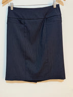 REITMANS PINSTRIPE PENCIL SKIRT - Consigned with VARDO Vintage & Valuables vvvardo.ca