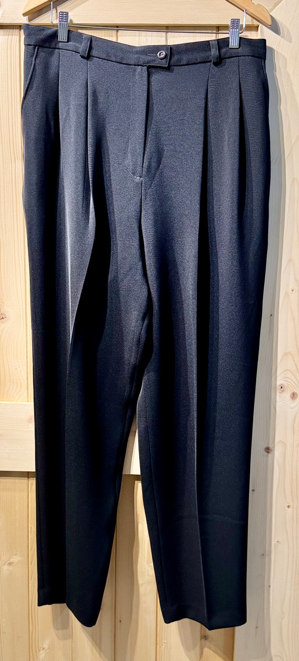 TANJAY BLACK DRESS PANTS- Consigned with VARDO Vintage & Valuables vvvardo.ca (Copy)